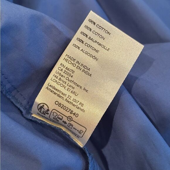 Nwt Free People Deserted Island Mini Dress Blue Floral Halter Rope - Picture 7 of 7